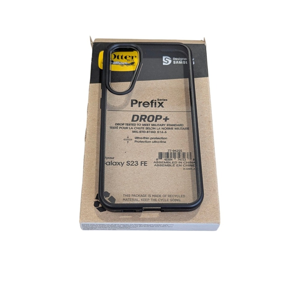 V4-N OtterBox Prefix Series Case For Samsung Galaxy S23 FE In Black/Clear